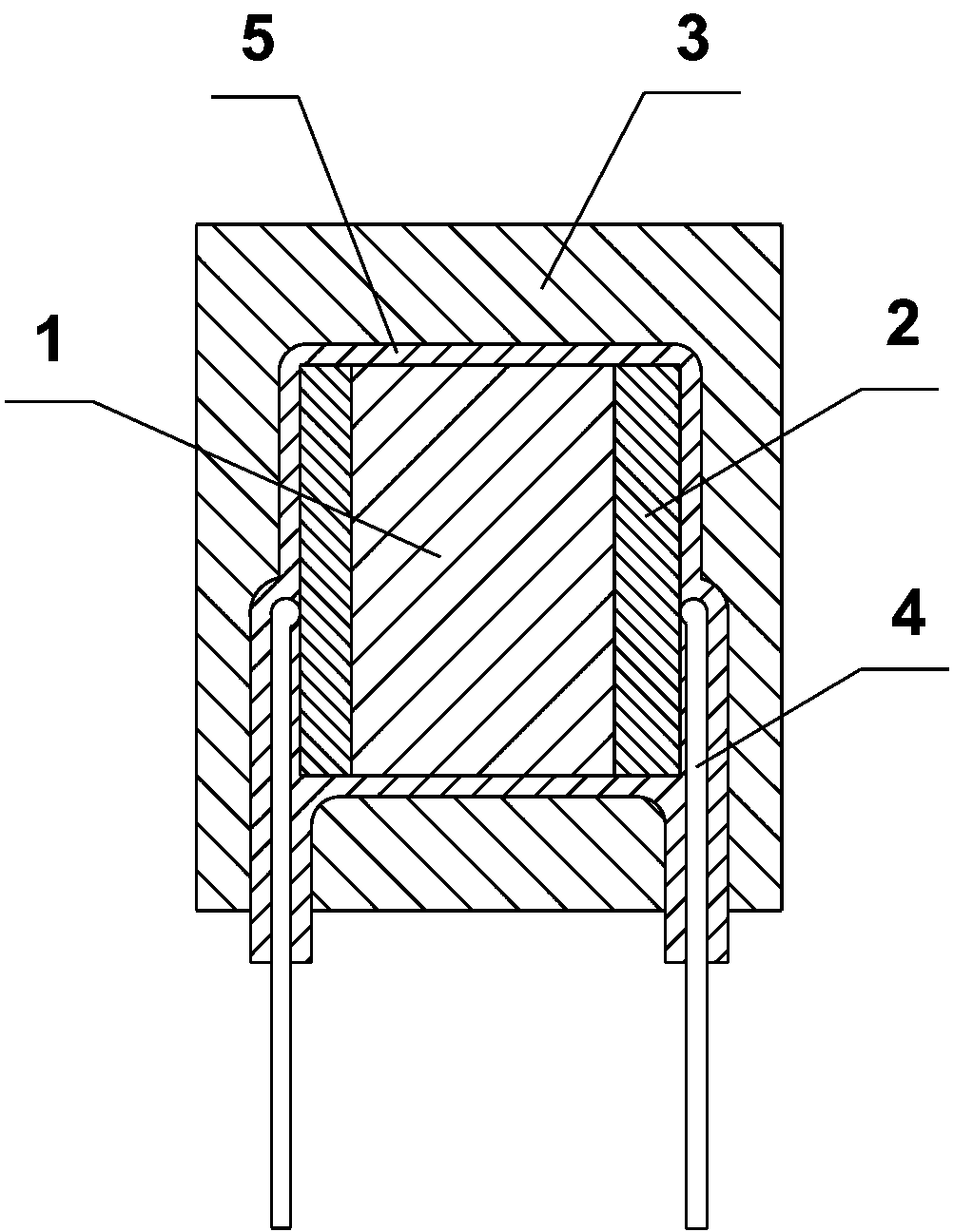 Novel ceramic capacitor