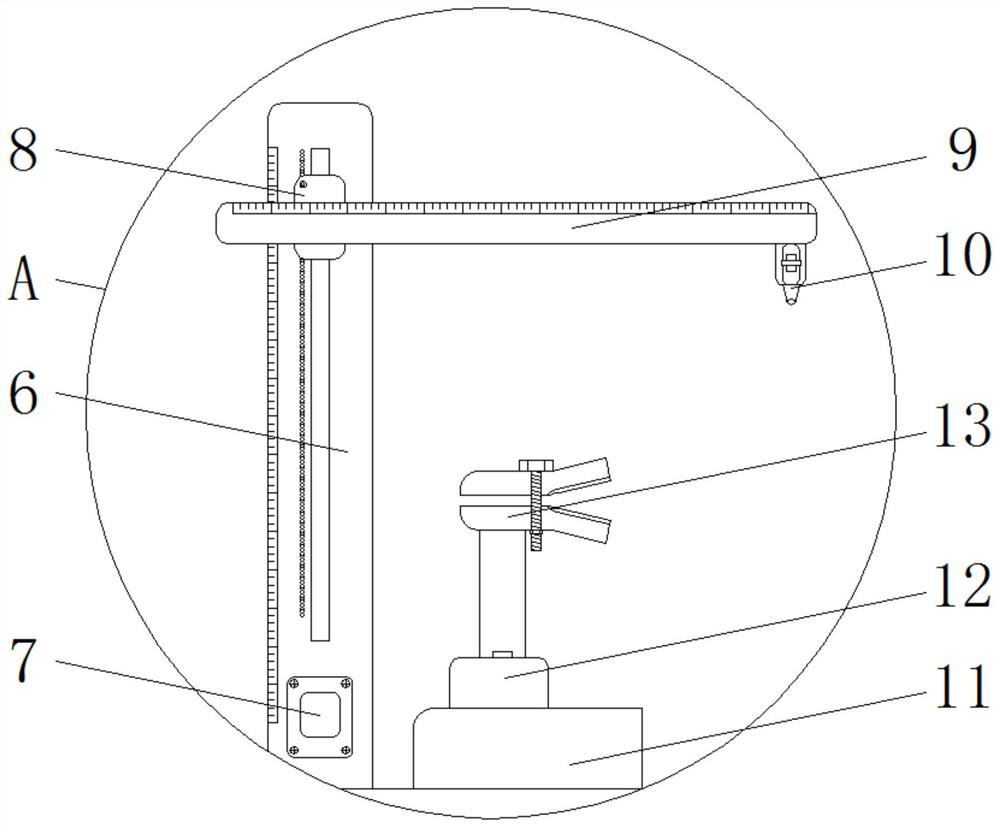 Clamping device for optical lens processing