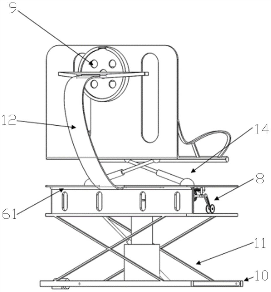 A tractor active balance seat and its control method