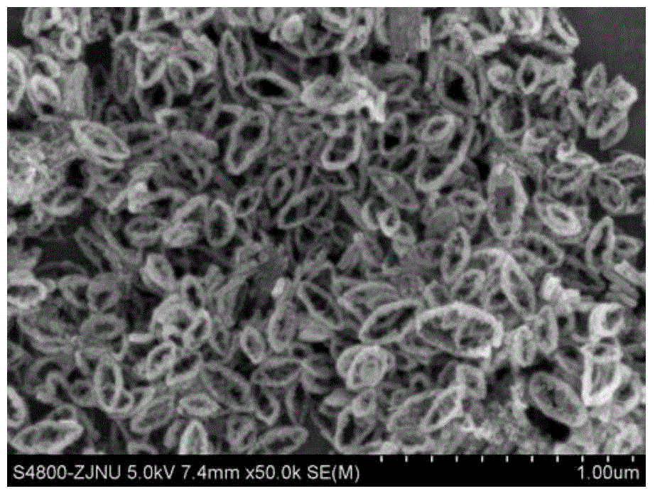 A kind of monodisperse magnetic nano ring and its preparation method and application