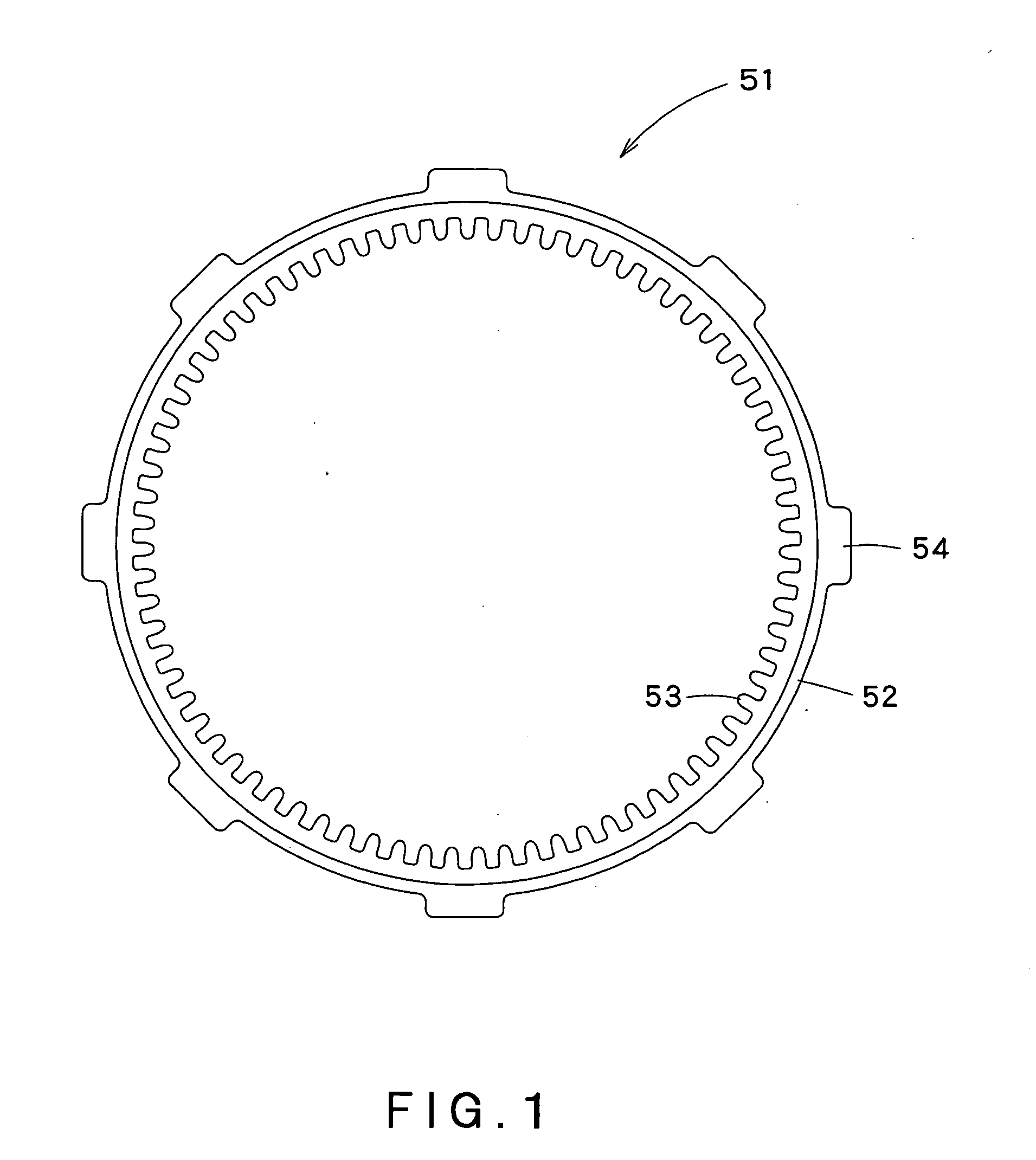 Forming method of tooth trace of gear