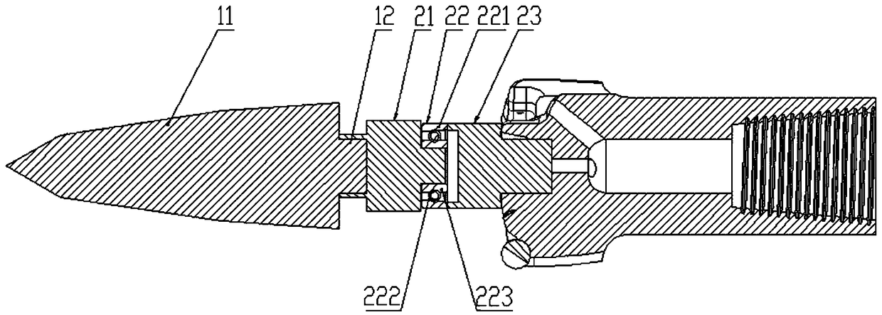 Drilling method and drilling tool for step-by-step strengthening soft coal rock strength