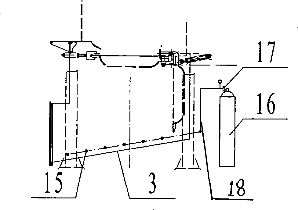 Gas-oil mixed pyrolysis furnace