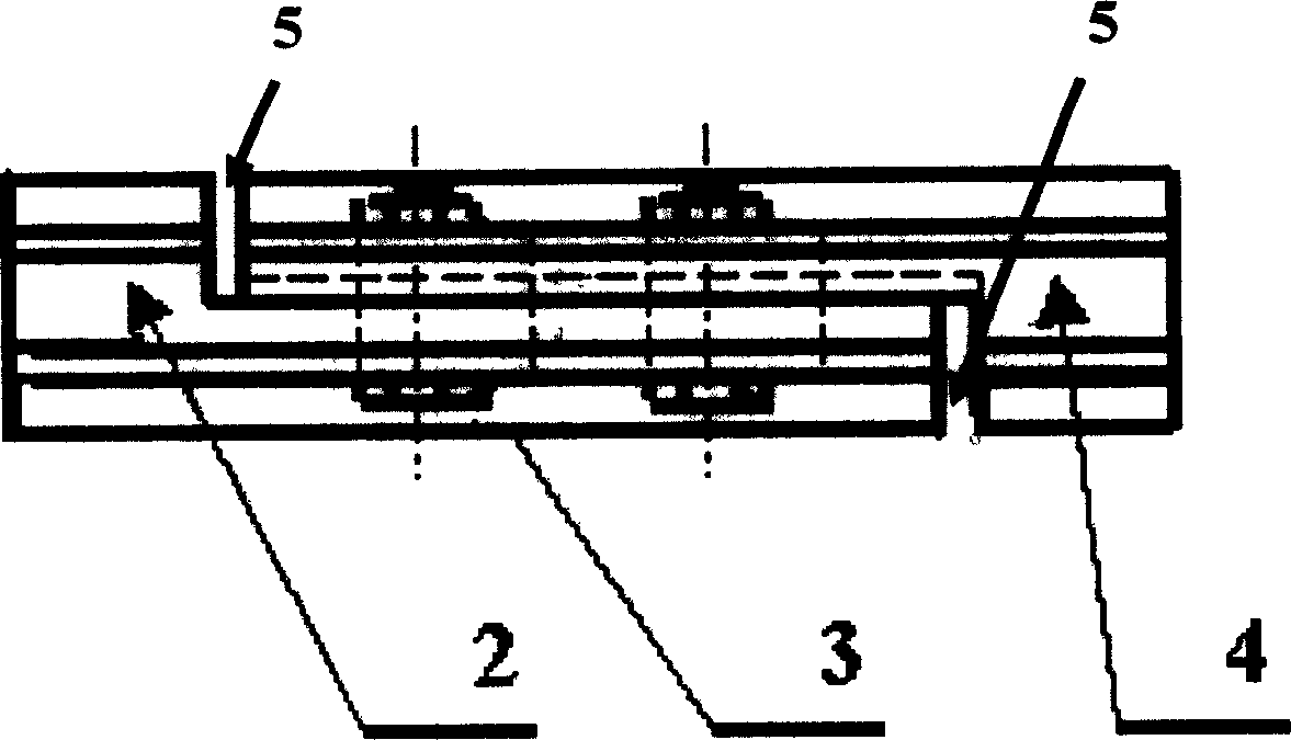 Transtion joint for reducing impacted vibration to rail joint by heavy load train