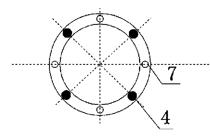 Self-balancing sinking large-diameter tubular pile and construction method thereof