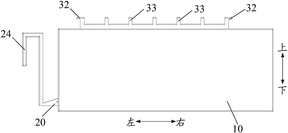 Egg frame structure and refrigerator