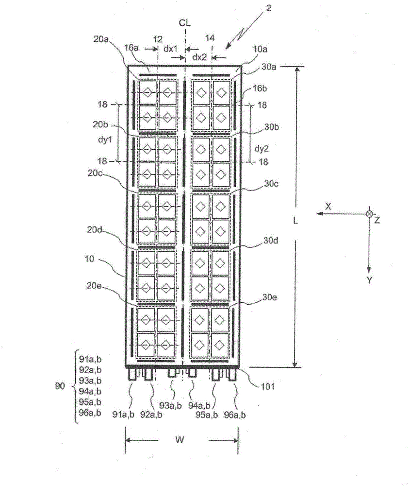 Dual band, multi column antenna array for wireless network