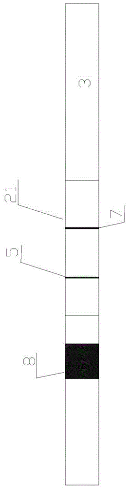 Activation fluorescence latex microsphere for gastrin 17 fluorescence immunochromatographic assay