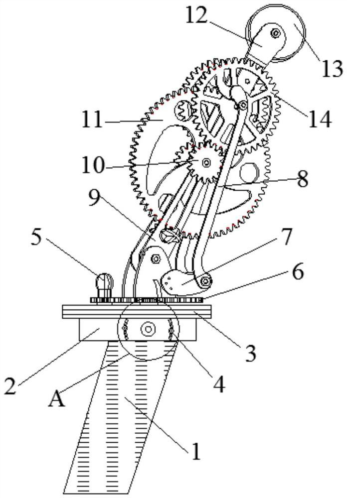 Construction device for weak current engineering wiring