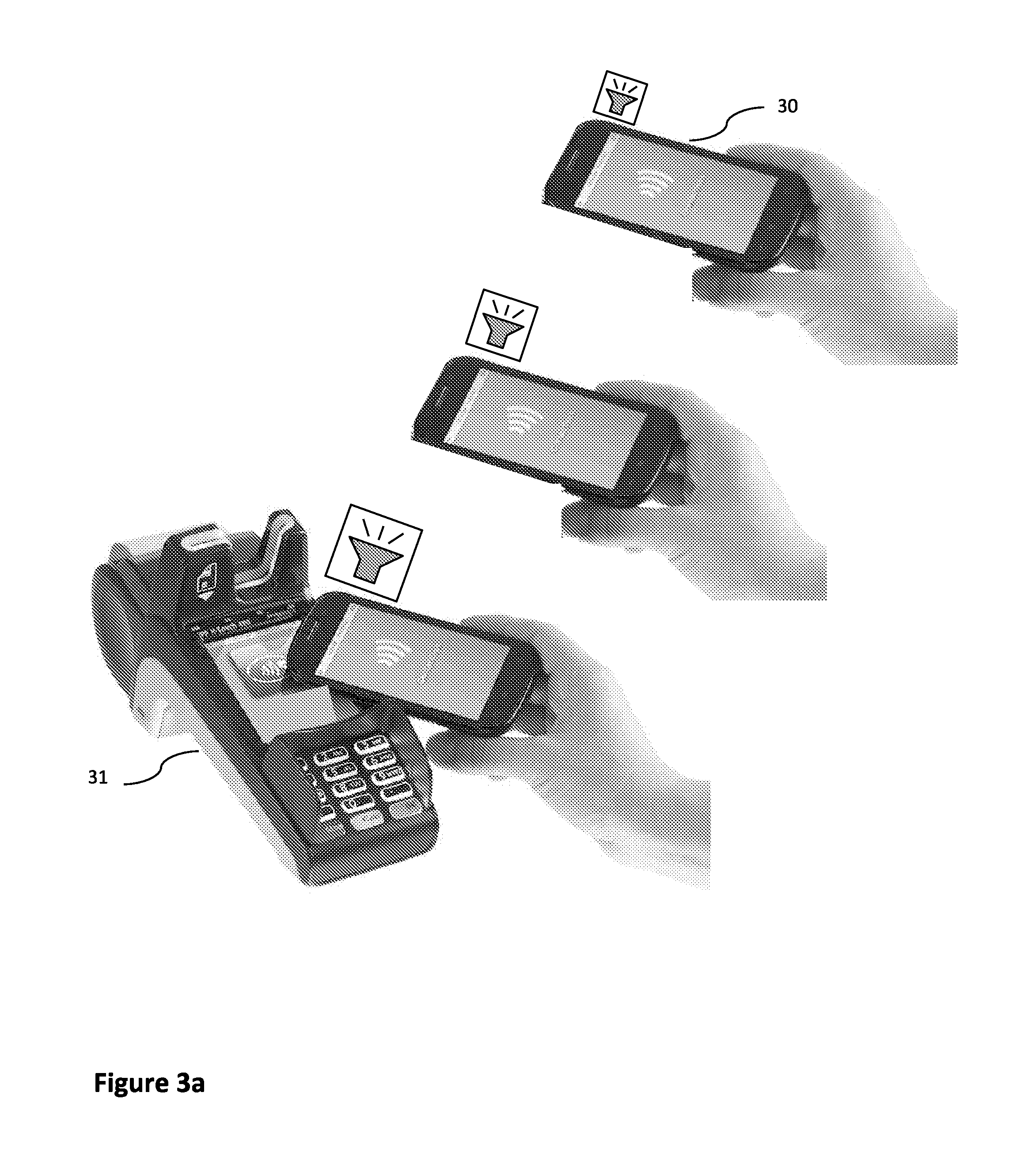 Method for indicating proximity, corresponding device, program and recording medium