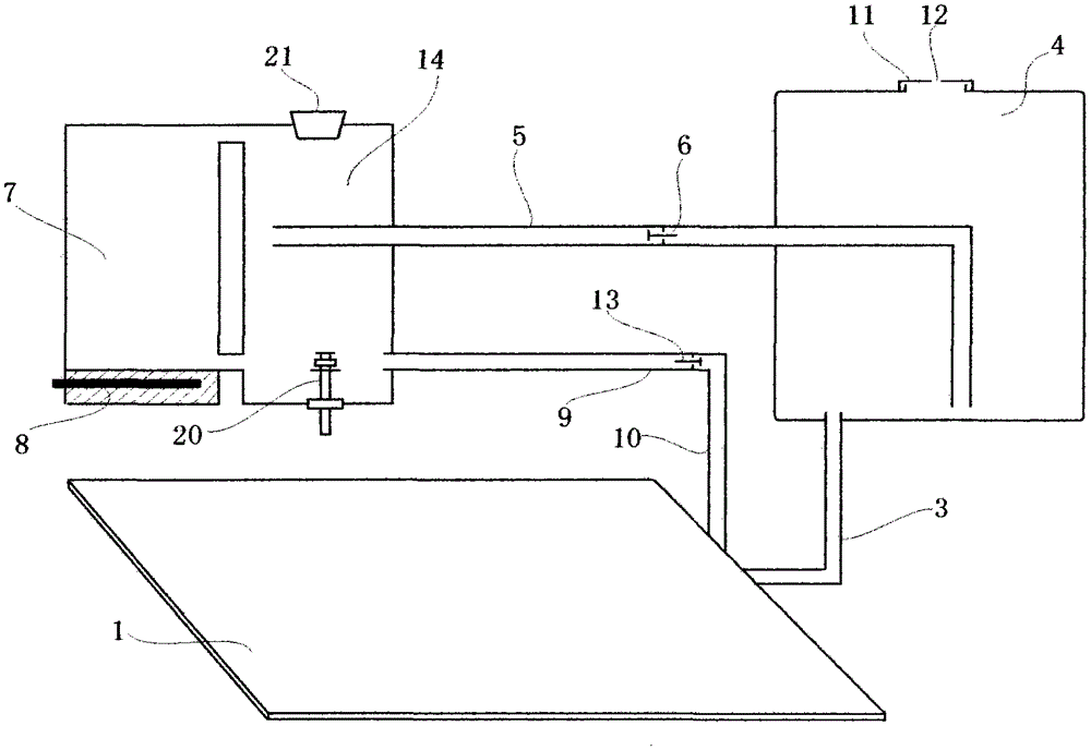 Hot water circulation pad for heating