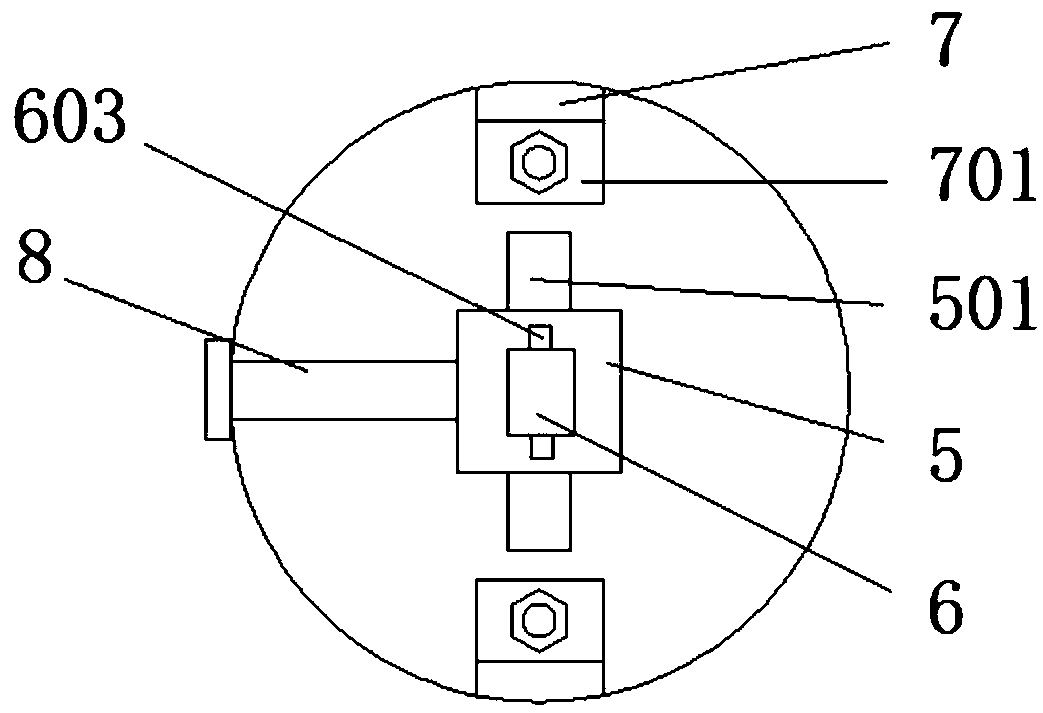 Bamboo joint removal device for bamboo product processing