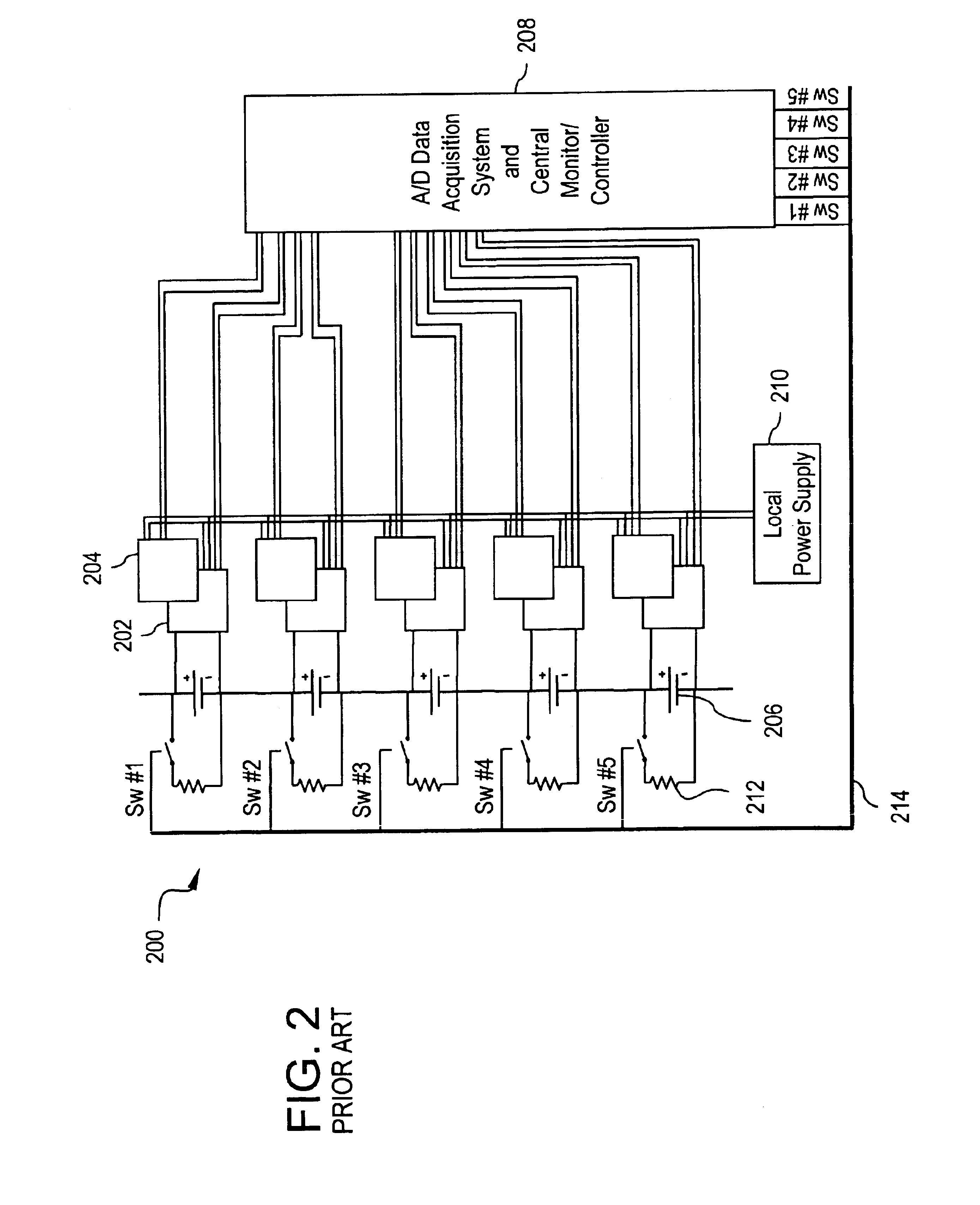 Integrated, self-powered battery monitoring device and system