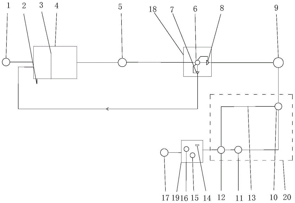 An integrated device for dewatering, spring preservation and refilling in foundation pit engineering