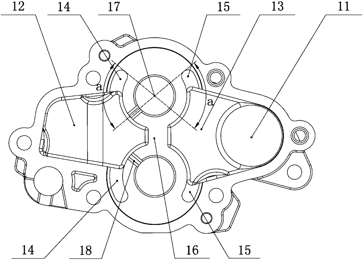 Machine oil pump and engine