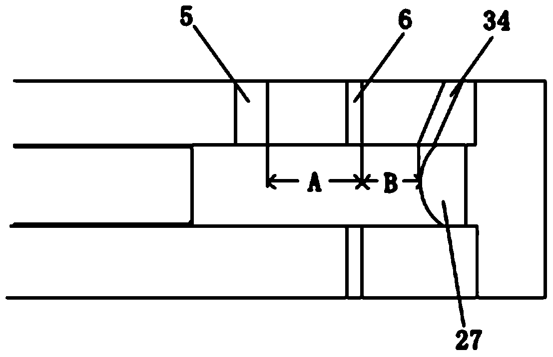 An excavating device with quick start function