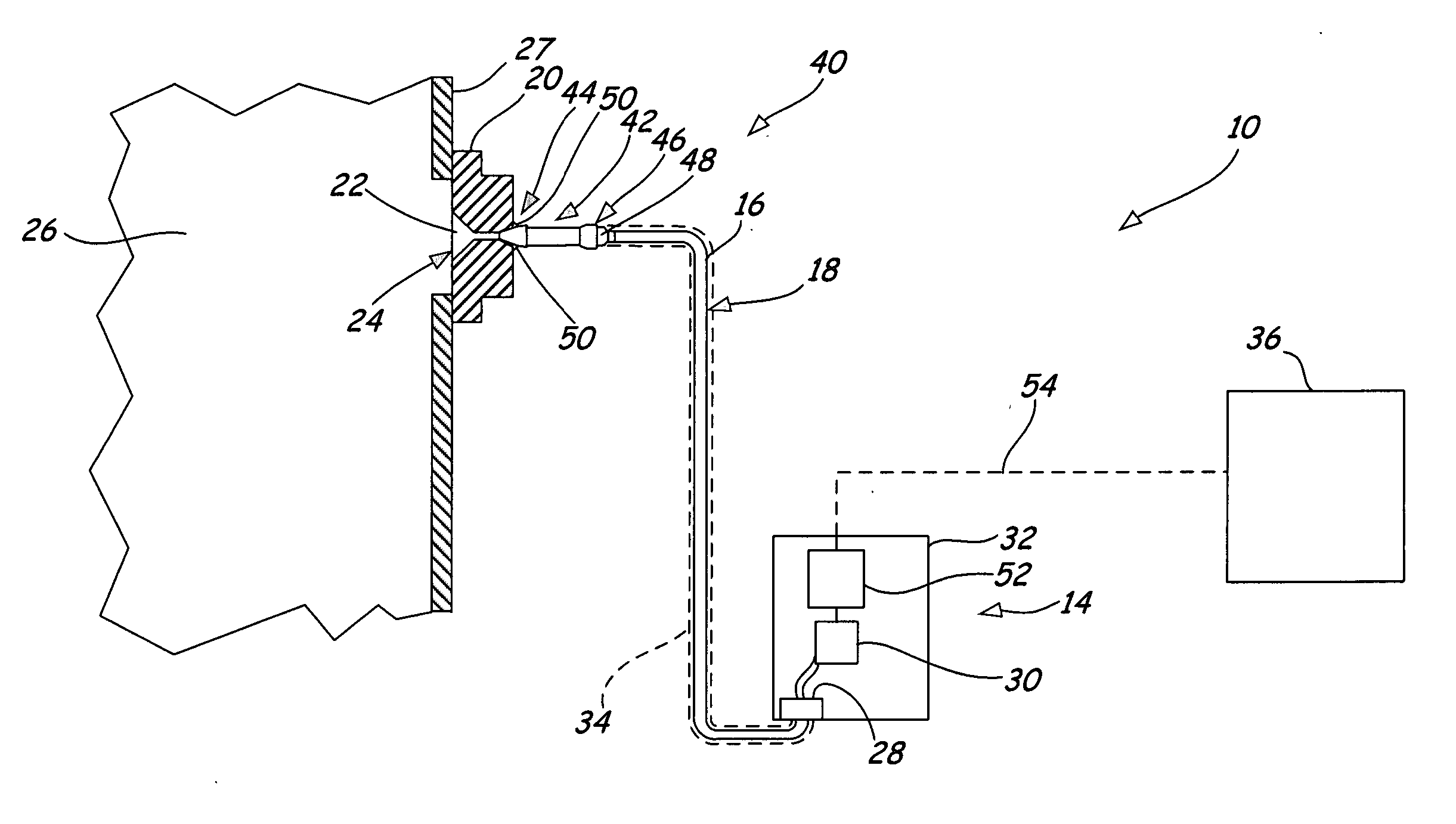 Capillary weld extension with thermal isolation