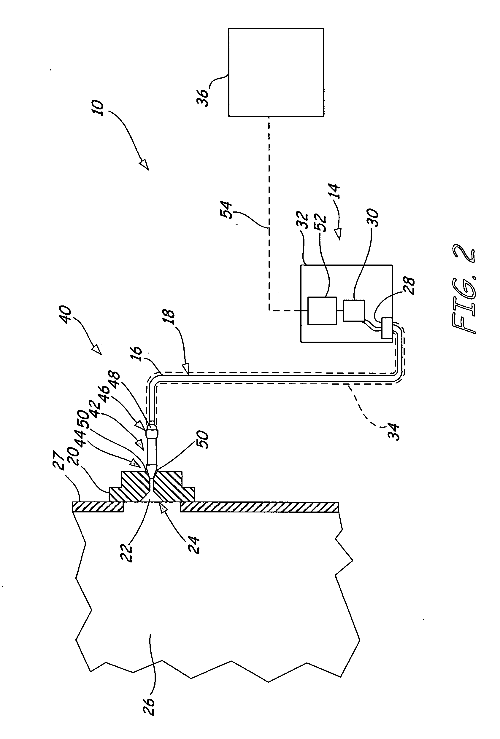 Capillary weld extension with thermal isolation