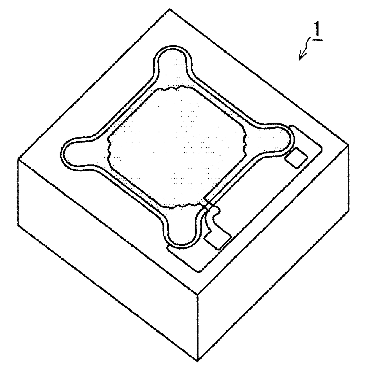 Capacitance type transducer and acoustic sensor