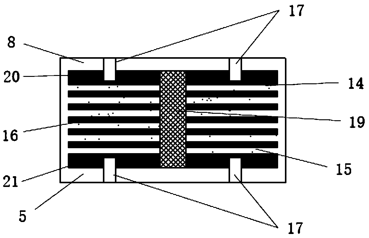 Integral abutment-steel pipe concrete pile joint of lead core laminated rubber device