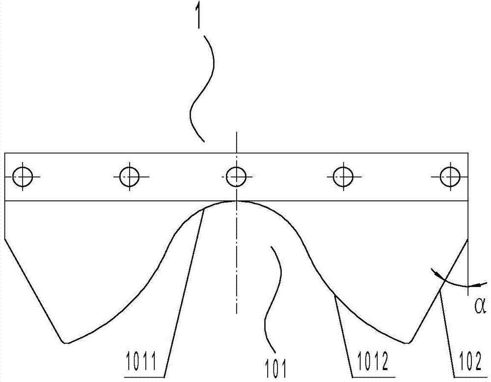 Front positioning device for storage type robot for competition