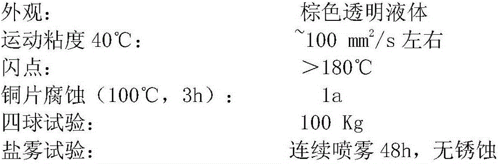 High-performance punching oil used for thick plate