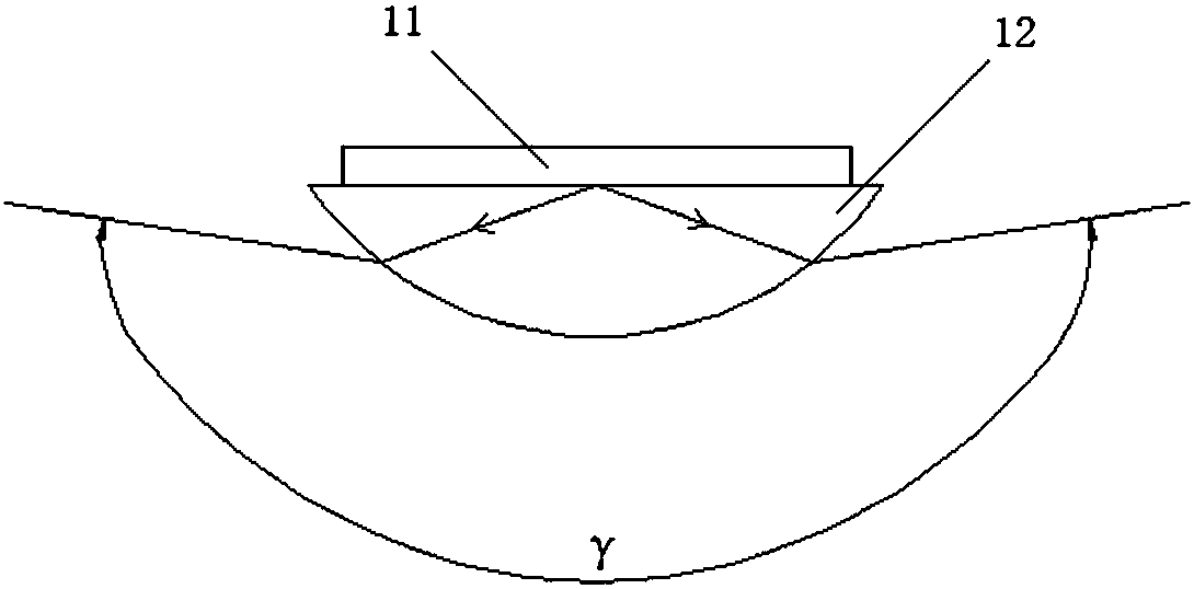 Image projection device and AR display equipment