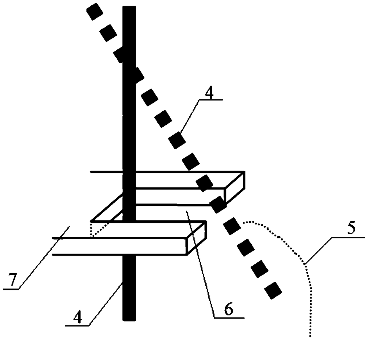 A rotatable hook fixing device