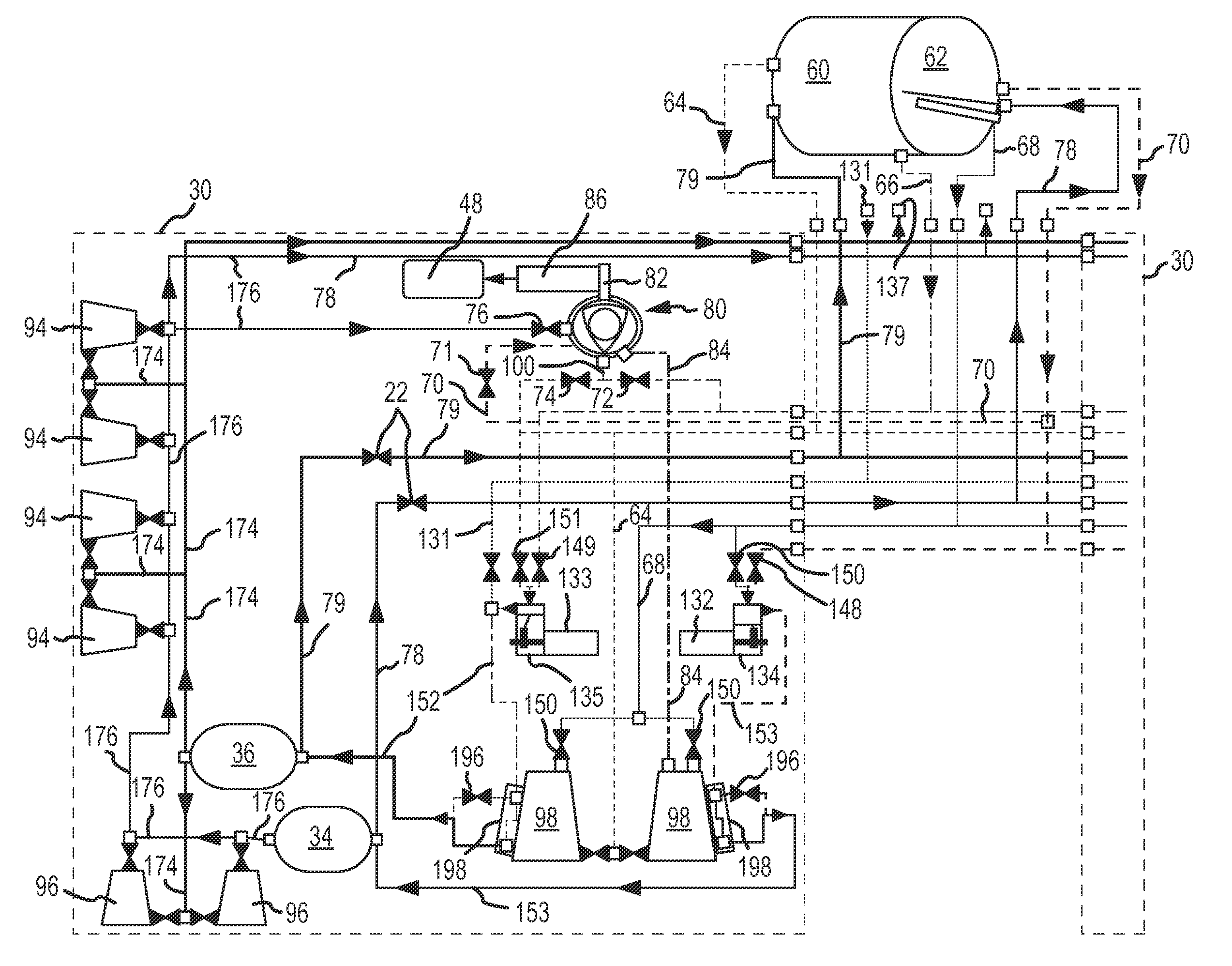 Integrated vehicle fluids