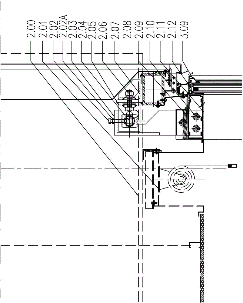 Broken Bridge Thermal Insulation Natural Ventilation Independent Unit Curtain Wall System