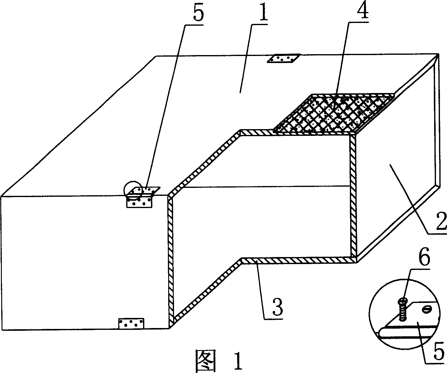 Concrete filled shuttering member