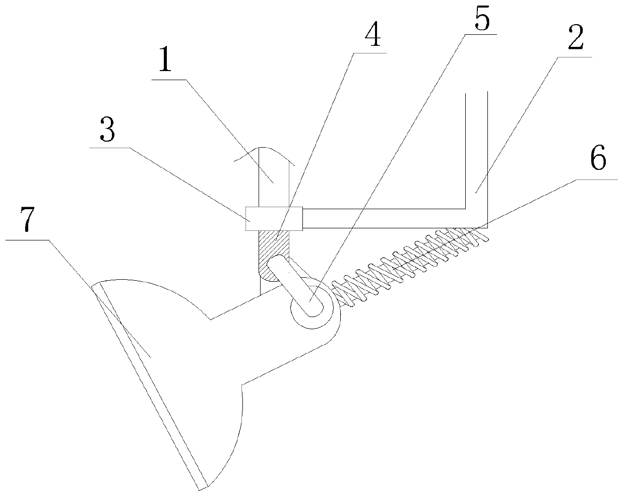 Quick-positioning high-follow-up automatic light following system