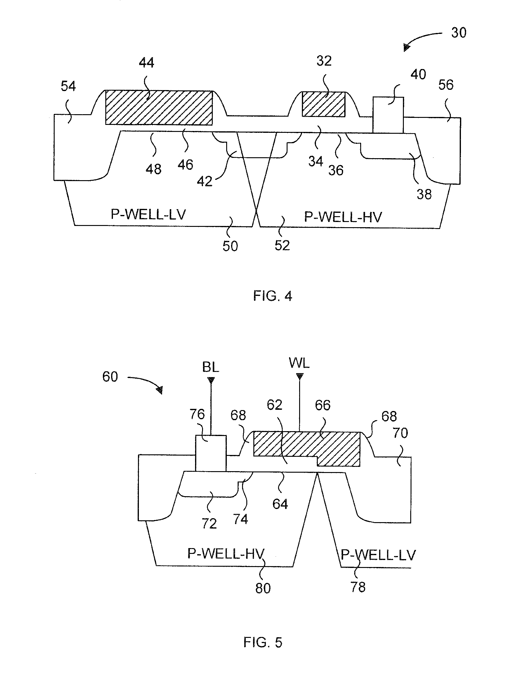 Otp memory cell having low current leakage