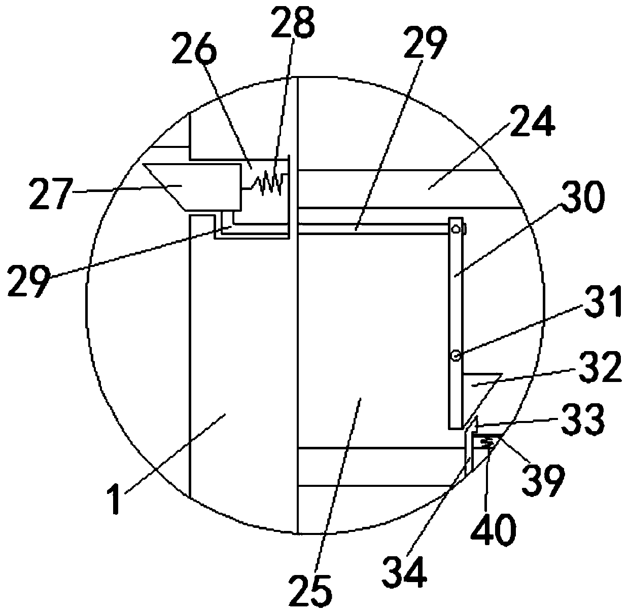 Split type spoiled biological sample extractor