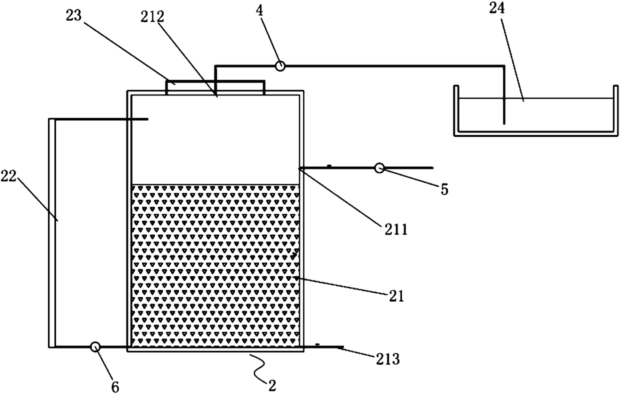 Photovoltaic and photothermal saline-alkali water treatment device for saline-alkali land