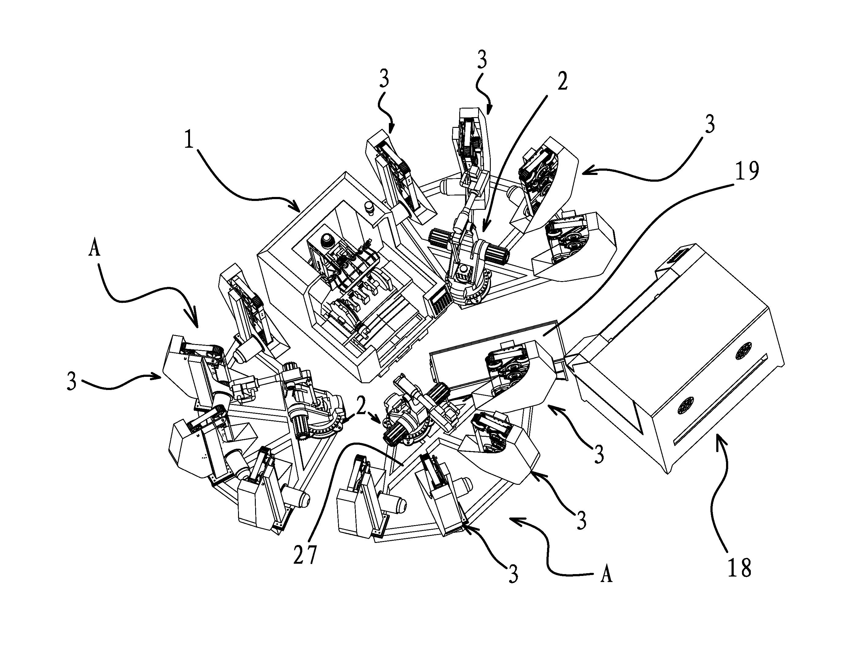 Surface Processing System for a Work Piece