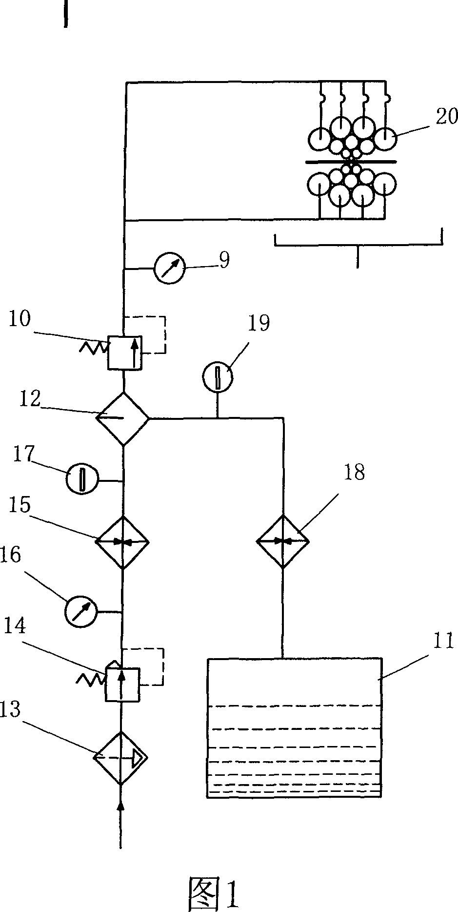 Bearing lubricating and cooling method and device