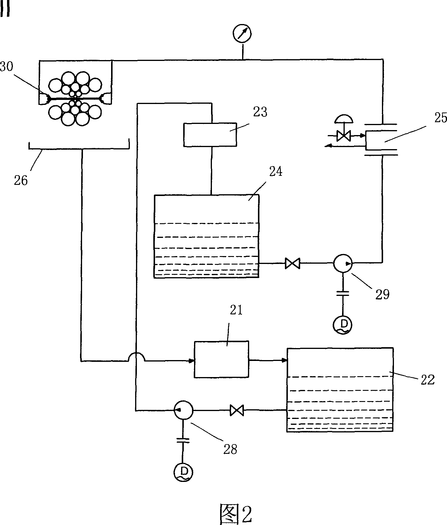 Bearing lubricating and cooling method and device