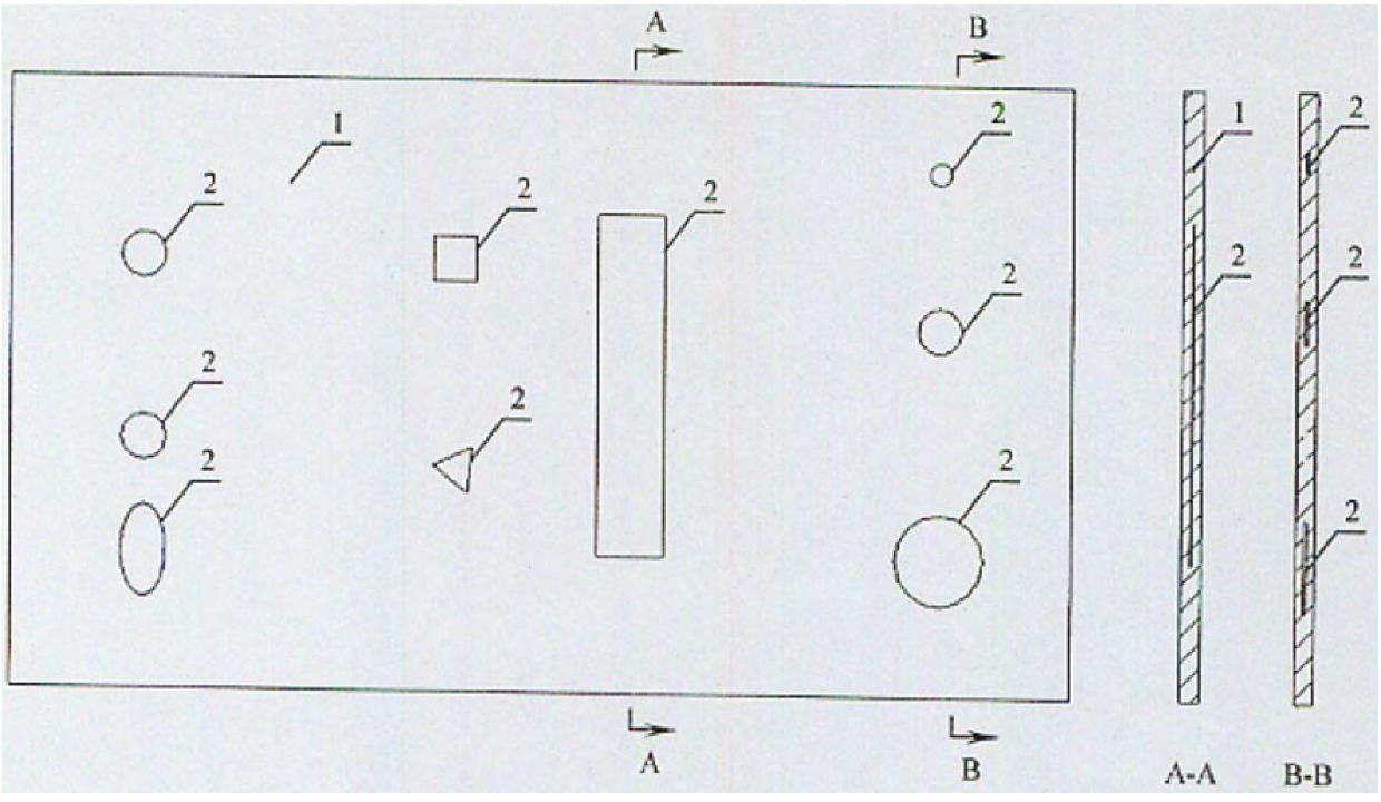 A kind of carbon/silicon carbide composite material non-destructive testing standard sample preparation method