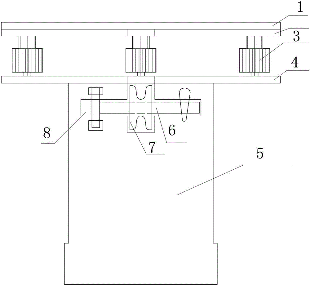 Device for measuring freezing borehole deflection