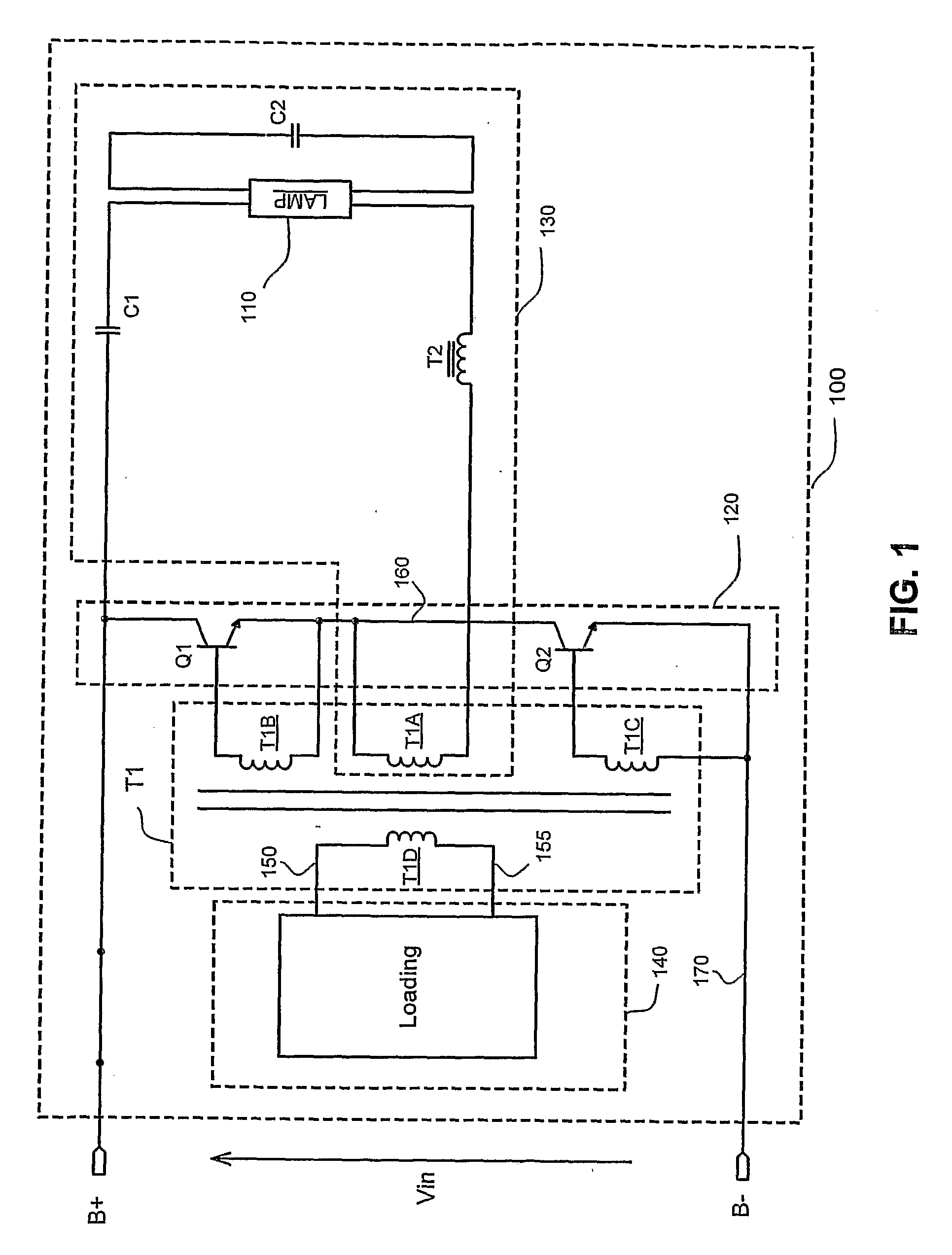 Electronic Ballast With Preheating and Dimming Control