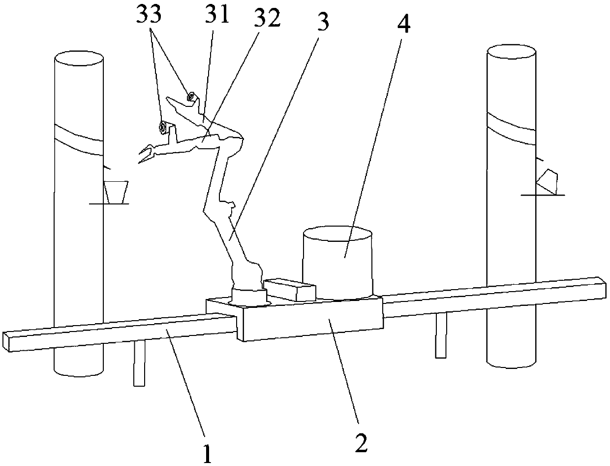 Automatic integrated rubber tapping and collecting method based on image identification and automatic integrated rubber tapping and collecting device based on image identification