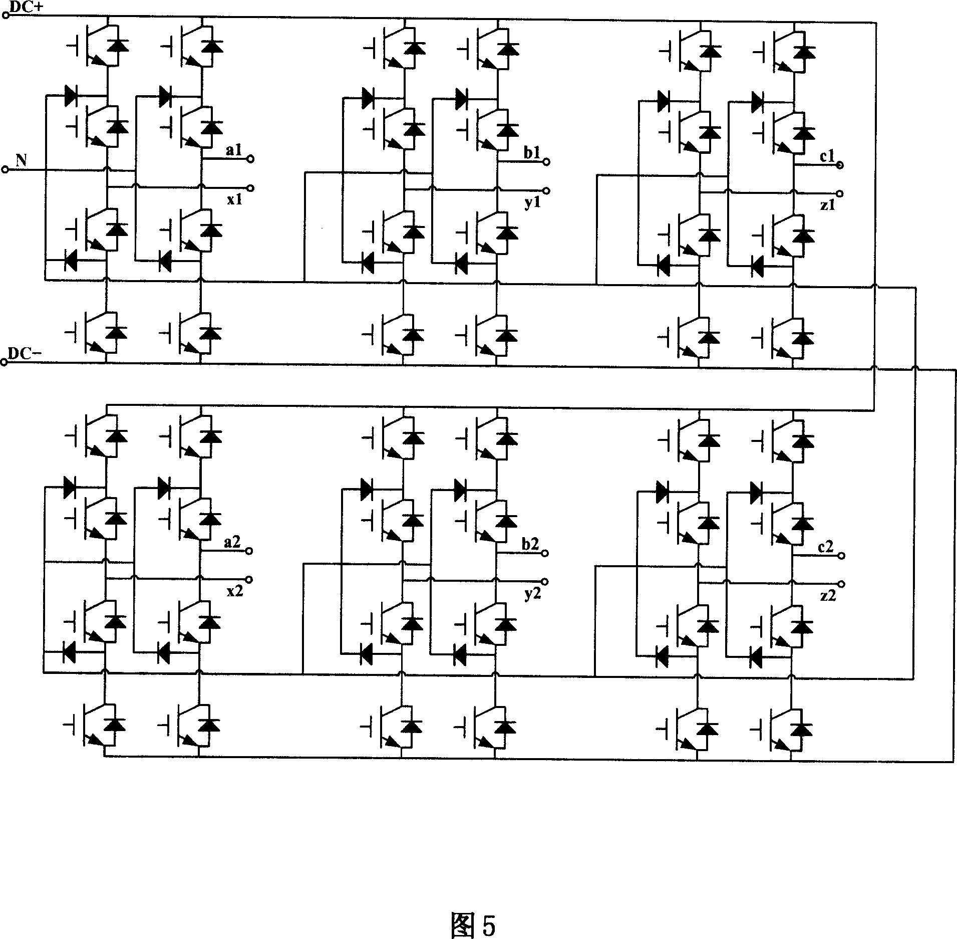 Comprehensive dynamic compensating device for distribution network