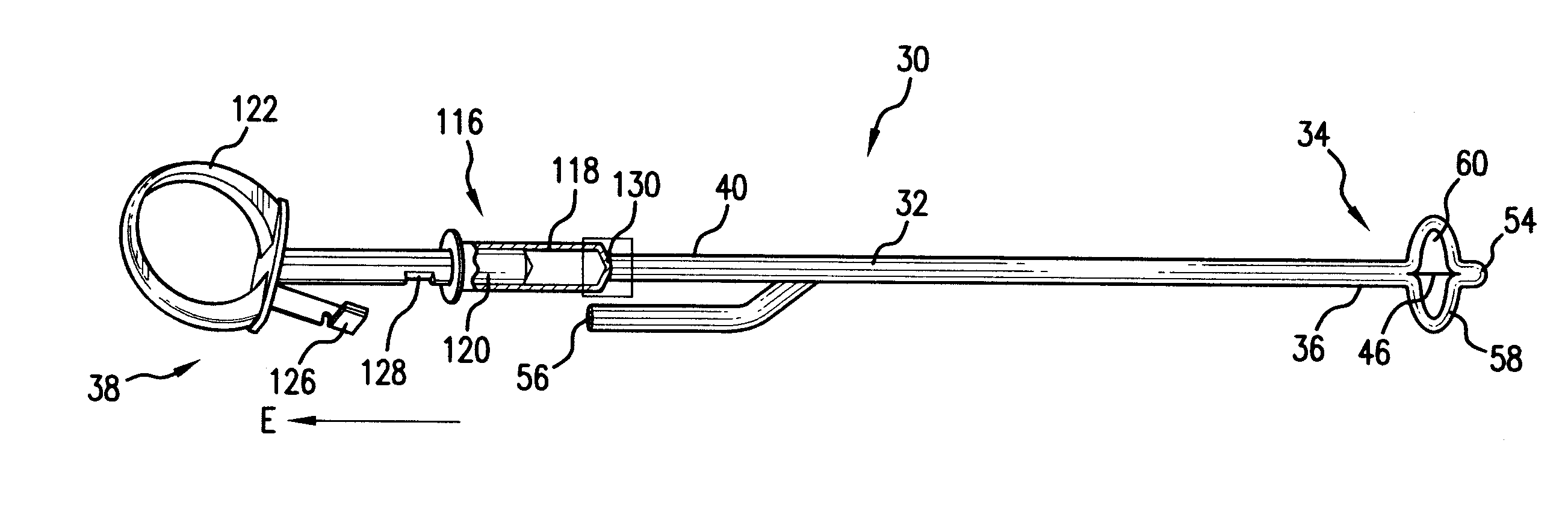 Indwelling urinary catheter with self-retaining mechanism