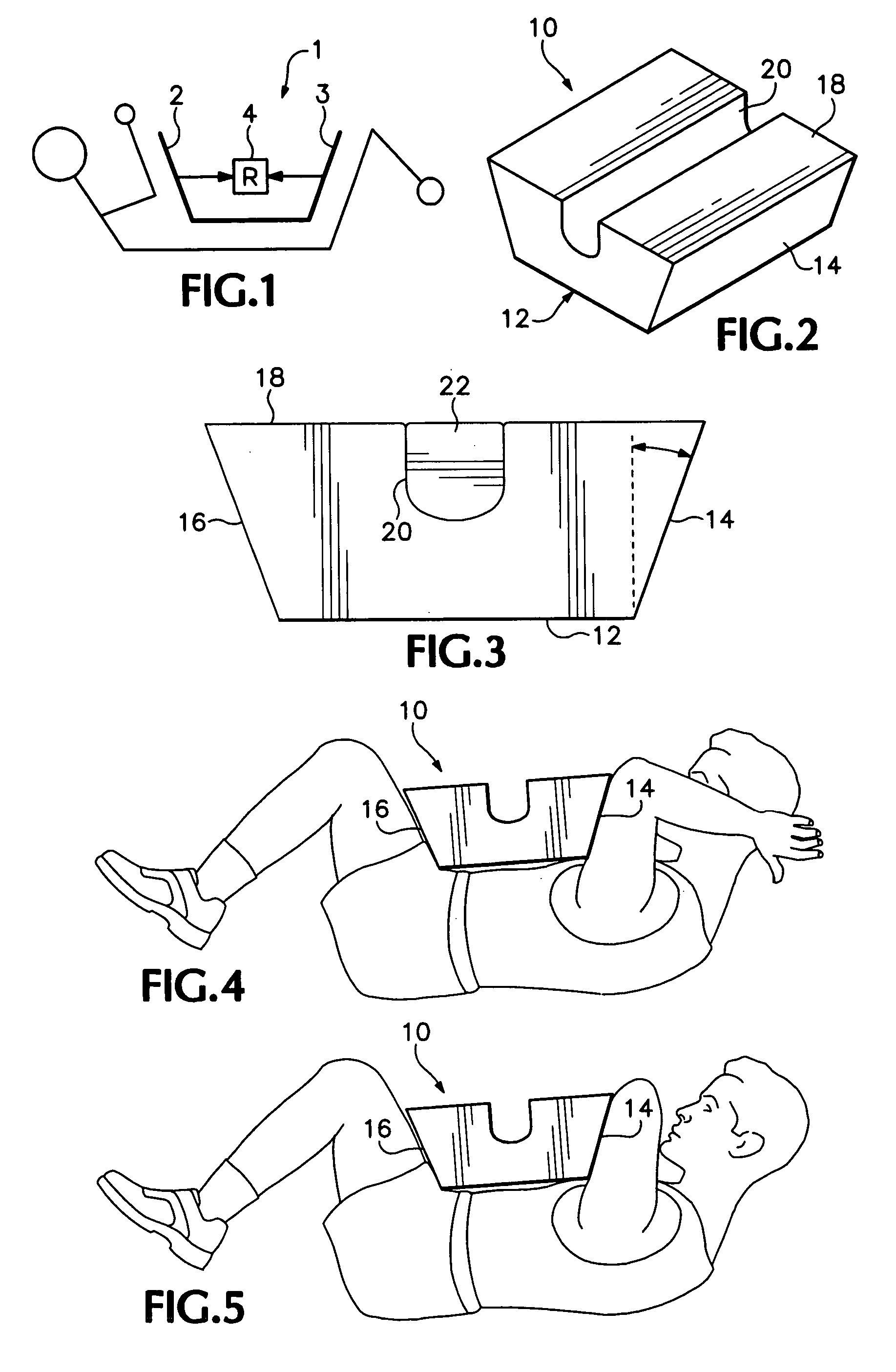 Abdominal exercise device