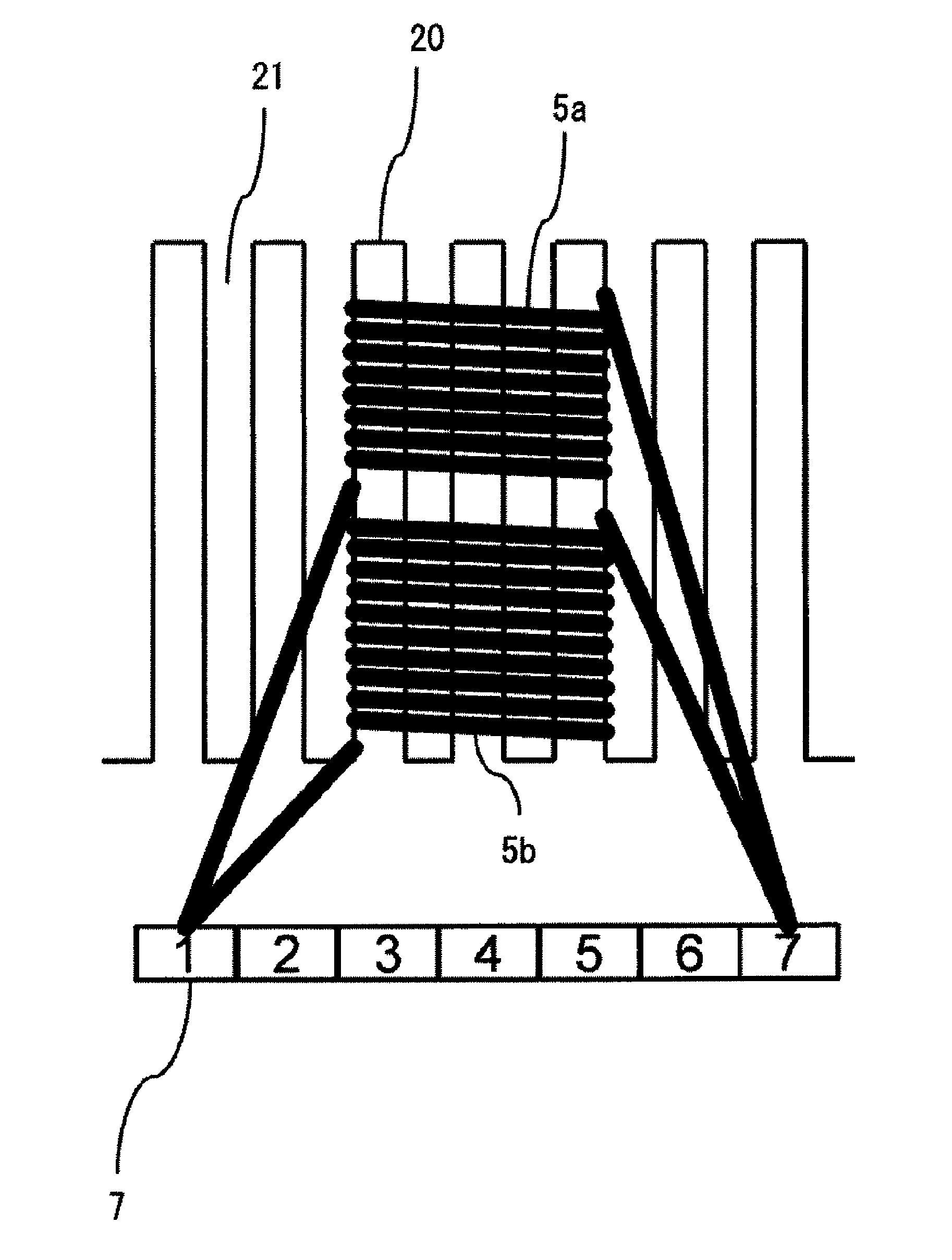 DC commutator motor and automobile including the same