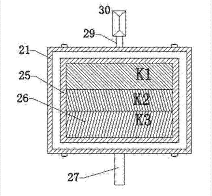 Heterogeneous reservoir water injection commingling interlayer disturbance simulation system and detection method