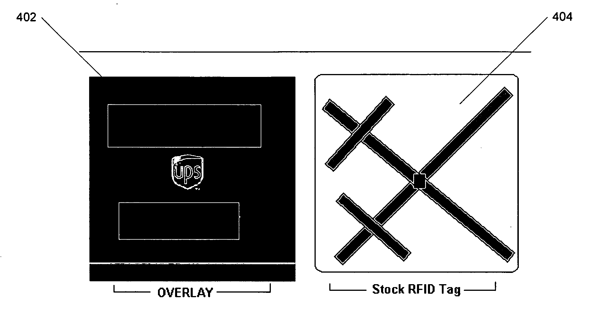 Device and method for encapsulation and mounting of RFID