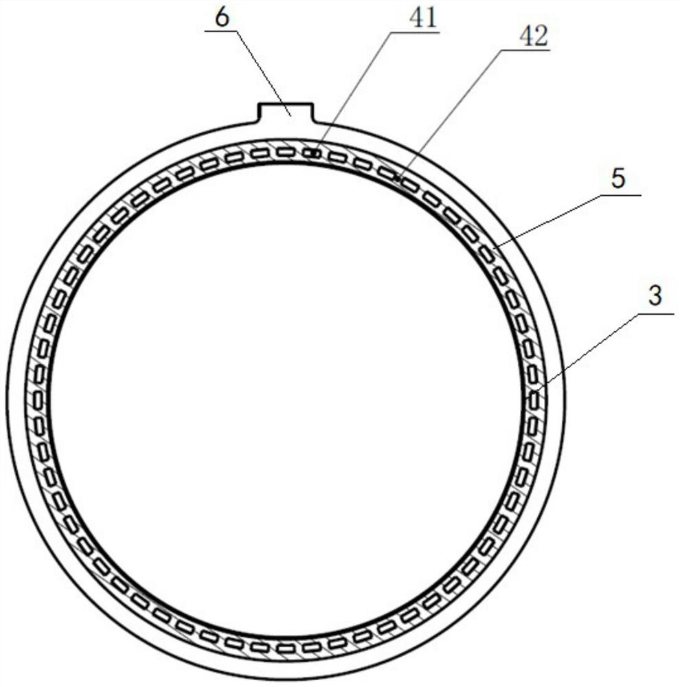 Lightweight composite cooling thrust chamber body device