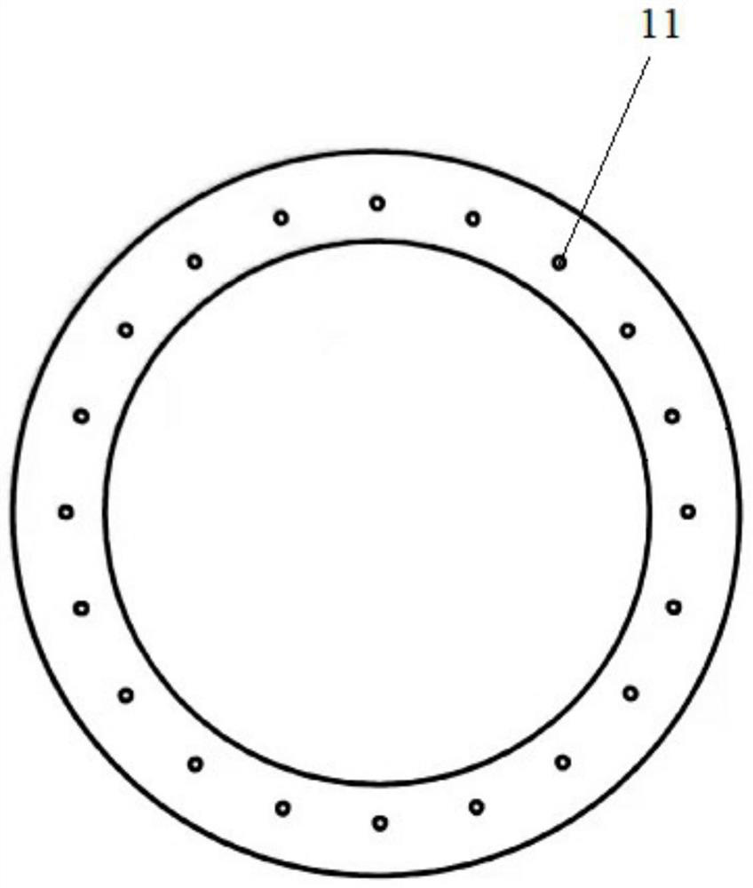 Lightweight composite cooling thrust chamber body device